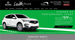 Desktop Screenshot of leithacura.com